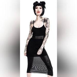 SOLD Killstar "Dome Play" Maxi Dress Size XL